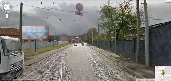 Фото рекламной плоскости по адресу вул. Промислова (Автосалон Шкода)