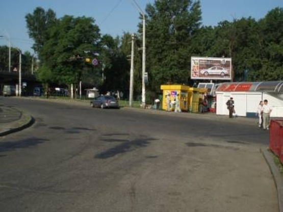 Фото рекламной плоскости по адресу Щербакова, ст.(М)"Нивки"