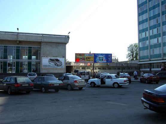 Фото рекламної площини за адресою вул.Проскурівська (головний фасад центрального З\Д вокзалу)  "A"