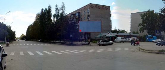 Фото рекламной плоскости по адресу Проспект Мира, 42, в центр, на рынок