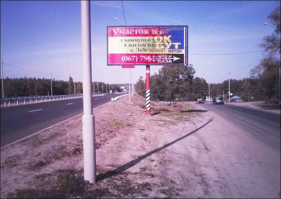 Фото рекламної площини за адресою Т-10-01, 17+550 право (БОРД 3*6)