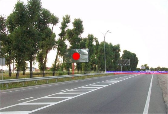 Фото рекламной плоскости по адресу Р-02, 20+920 лево