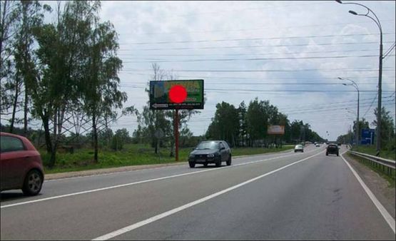 Фото рекламной плоскости по адресу Р-02, 20+600 лево     (вышечный борд)