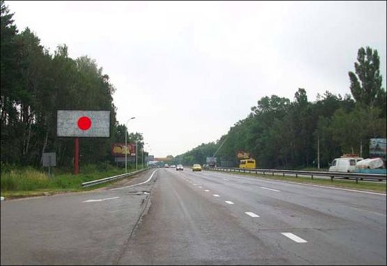 Фото рекламной плоскости по адресу М-05, 21+350 лево