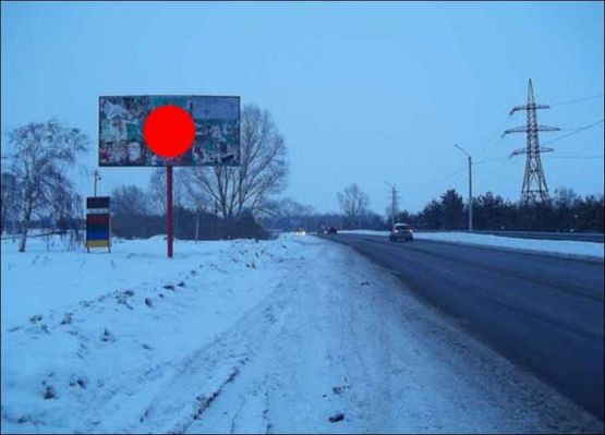 Фото рекламной плоскости по адресу Т-25-09, 2+100 лево