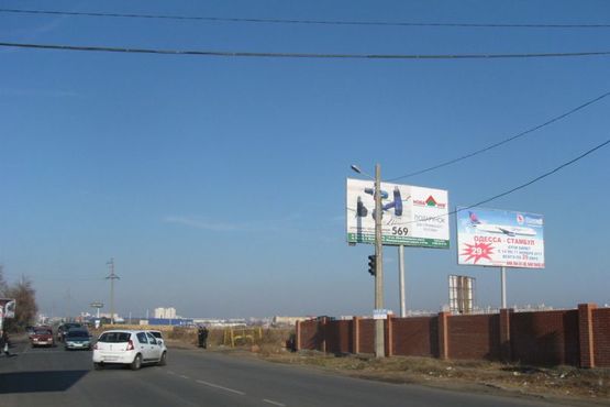 Фото рекламної площини за адресою Одесса-Черн-ка (МЕТРО 2), 1+800 А