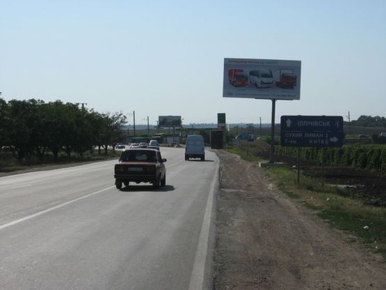 Фото рекламной плоскости по адресу Трасса «Одесса-Ильичёвск», 12+050 А (справа)