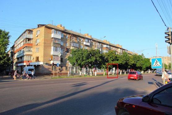 Фото рекламной плоскости по адресу вул. Київський Шлях, 75.