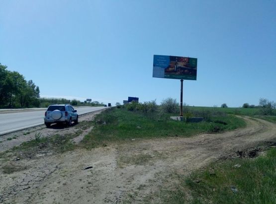 Фото рекламной плоскости по адресу Одесса-Николаев 22+600 А (в стор. Одессы)