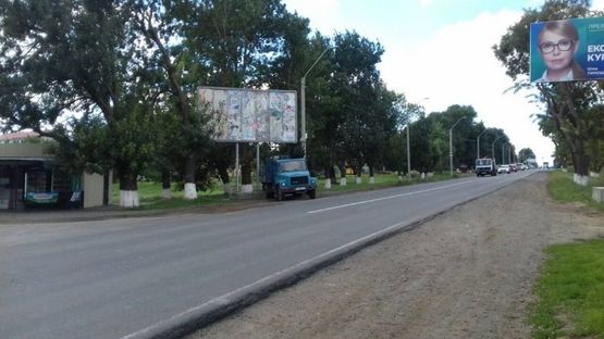 Фото рекламной плоскости по адресу Одесса-Южный 20+250 Б (Фонтанка) в стор. Одессы