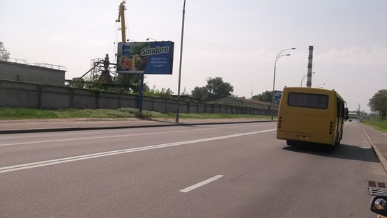 Фото рекламной плоскости по адресу ул.Электриков (Б) направление на Подол