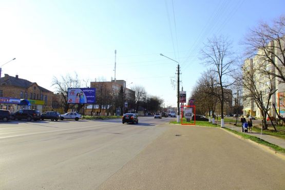 Фото рекламной плоскости по адресу вул. Київський Шлях, 53 навпроти рестор. "Стара Прага"