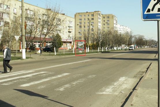 Фото рекламной плоскости по адресу вул. Київський Шлях, 43 навпроти магазину "Норд"