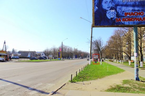 Фото рекламной плоскости по адресу вул. Київський Шлях, 41