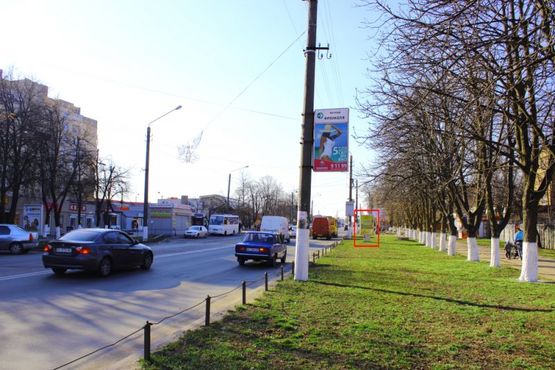 Фото рекламної площини за адресою вул. Київський Шлях, 23, біля магазину "Дари Ланів"