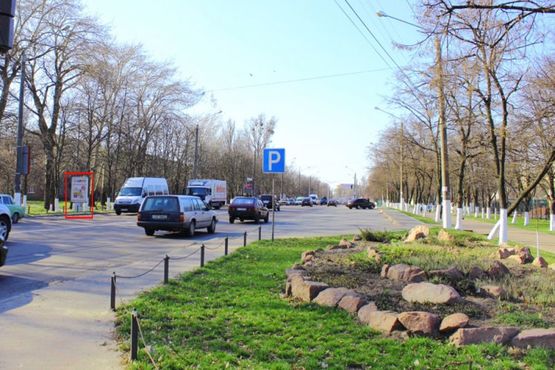 Фото рекламной плоскости по адресу вул. Київський Шлях, біля ресторану "Нон - стоп"