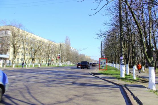 Фото рекламной плоскости по адресу вул. Київський Шлях, район "Соцмістечко"