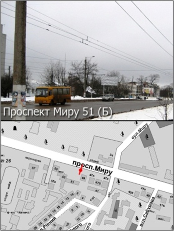 Фото рекламной плоскости по адресу Проспект Мира 51