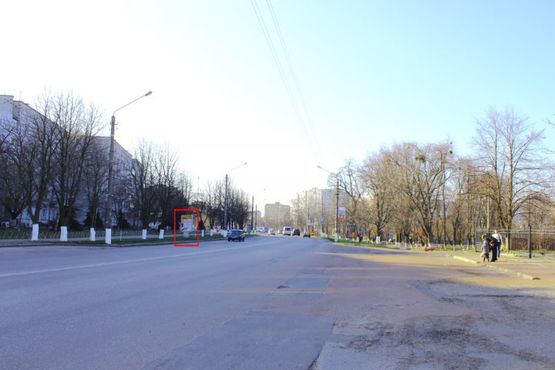 Фото рекламной плоскости по адресу вул. Київський Шлях, 24 а