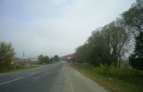 Фото рекламной плоскости по адресу Гніванське шосе (в'їзд Вінниця)