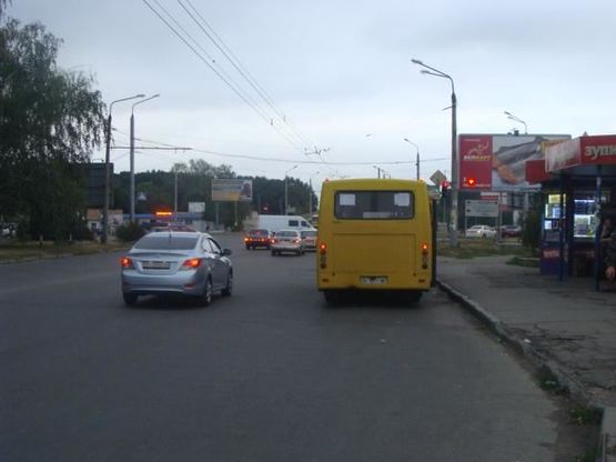 Фото рекламной плоскости по адресу В.Тирнівська вул. - Половка вул.