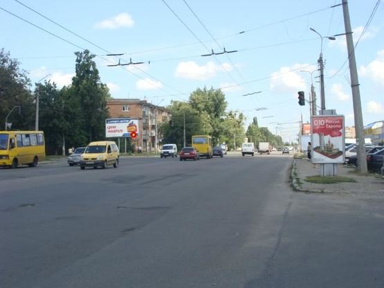 Фото рекламной плоскости по адресу Зіньківська вул - Кондратенко вул.