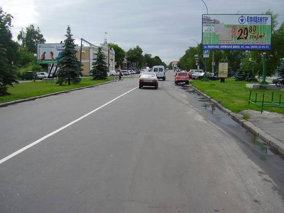 Фото рекламной плоскости по адресу ул.Гоголя, непарная сторона,
р-н Универсама