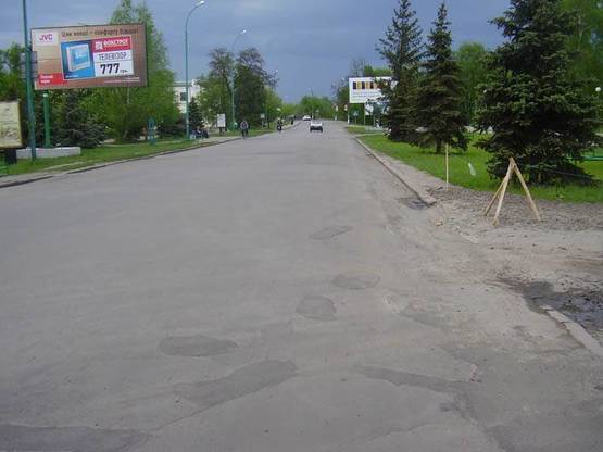 Фото рекламной плоскости по адресу ул.Гоголя, непарная сторона,
р-н Универсама