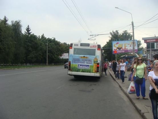 Фото рекламной плоскости по адресу Європейська вул. (Фрунзе) (зуп. Шевченка)