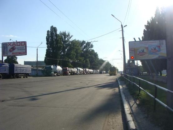 Фото рекламной плоскости по адресу М.Бірюзова вул., (зуп. Ф-ка "Демітекс")