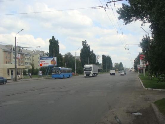 Фото рекламної площини за адресою М.Бірюзова вул., (зуп. ЗБВ - 7)
