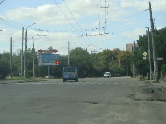 Фото рекламной плоскости по адресу В.Тирнівська вул. - Ковпака вул. (перехр.)