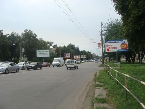 Фото рекламной плоскости по адресу Європейська вул. (Фрунзе) та  Баяна вул. (перехр.)