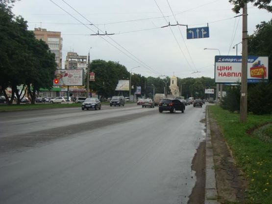 Фото рекламной плоскости по адресу Європейська вул. (Фрунзе) та  Баяна вул. (перехр.)
