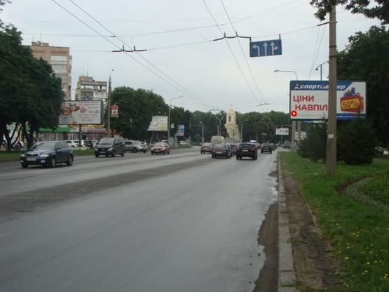 Фото рекламной плоскости по адресу Європейська вул. (Фрунзе) та  Кагамлика вул. (перехр.)