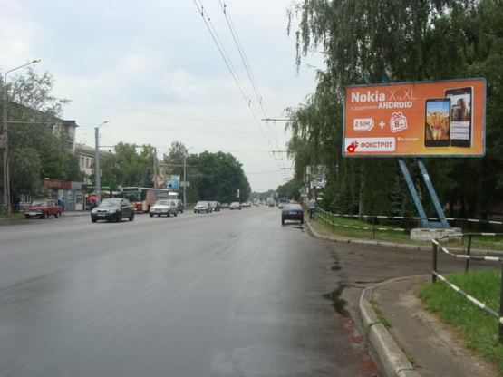 Фото рекламной плоскости по адресу Європейська вул. (Фрунзе),149(зліва)