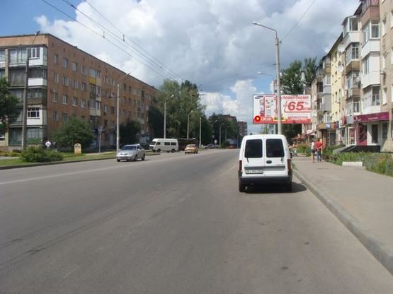 Фото рекламной плоскости по адресу І. Мазепи вул. (Калініна), 14