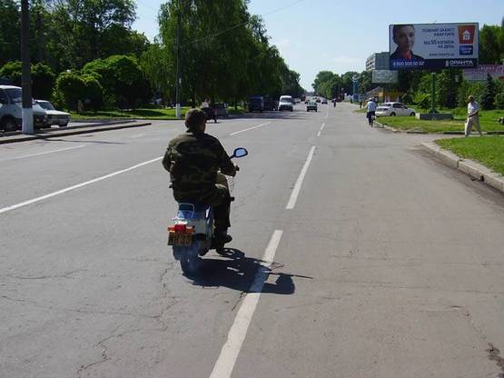 Фото рекламной плоскости по адресу ул.Гоголя, непарная сторона, район маг. «Берест»