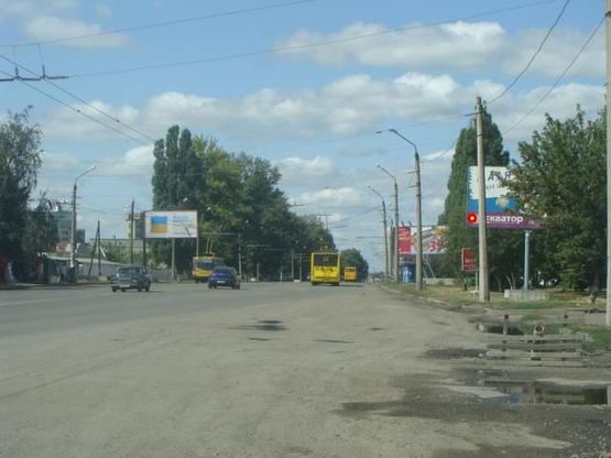 Фото рекламной плоскости по адресу М. Бірюзова вул., 14