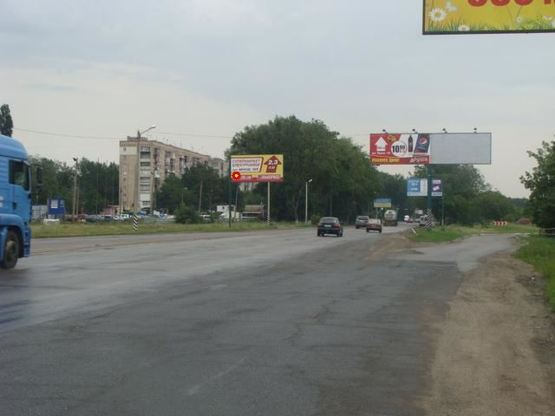 Фото рекламной плоскости по адресу К.Шосе вул., 84 (навпроти Эпіцентру)