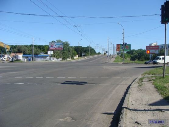 Фото рекламной плоскости по адресу В.Тирнівська вул. - Половка вул.