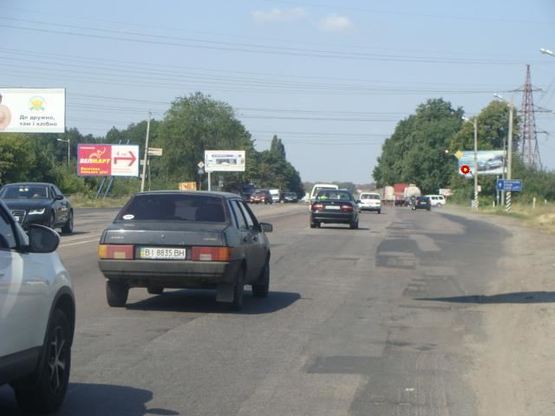 Фото рекламной плоскости по адресу В.Тирнівська вул. - К.Шосе, вул. (перехр.)