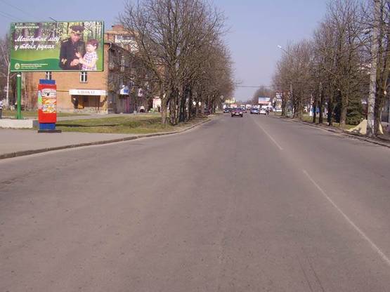Фото рекламної площини за адресою ул.Гоголя, непарная сторона,район маг. «Леди»