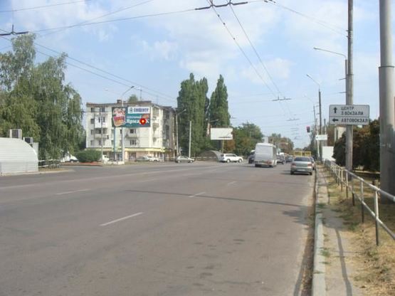 Фото рекламной плоскости по адресу Європейська вул.(Фрунзе)- Ст.Фронту вул.