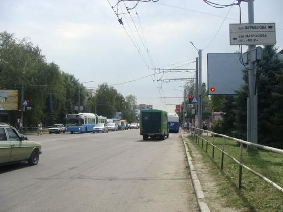 Фото рекламной плоскости по адресу Європейська вул. (Фрунзе),100 (зуп.Фурманова)