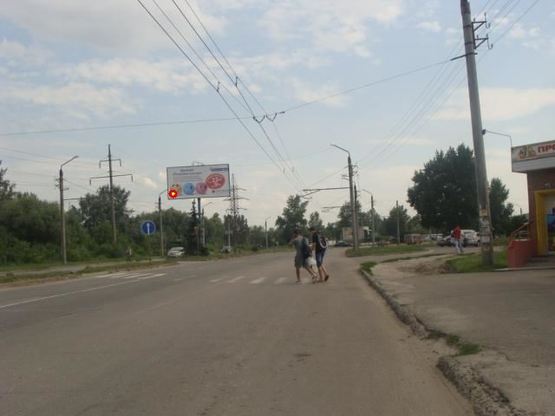 Фото рекламной плоскости по адресу зуп.Головка (розд.смуга)(із центру)