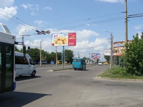 Фото рекламной плоскости по адресу В.Тирнівська вул -Г.Сталинграду вул. (разд.п.)(на Половки) перехр.