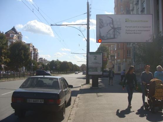 Фото рекламной плоскости по адресу Соборності вул. (Жовтнева),55