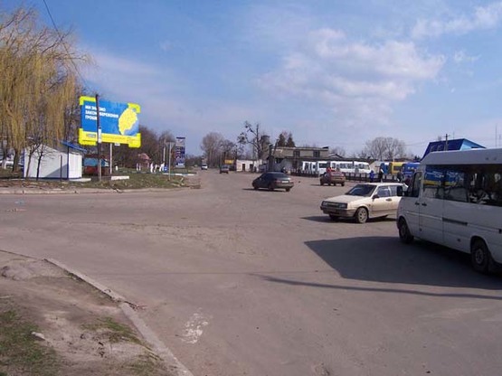 Фото рекламної площини за адресою м. Сокаль вул. Тартаківська (центральна автобусна станція зупинка всього громадського транспорту)