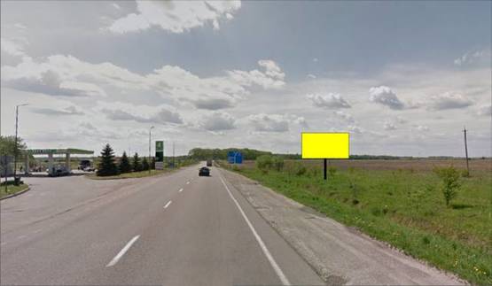 Фото рекламной плоскости по адресу Буськ